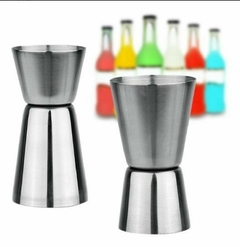 Medidor De 3/4 -3/2 Onzas Doble Acero Bebidas Tragos Alcohol