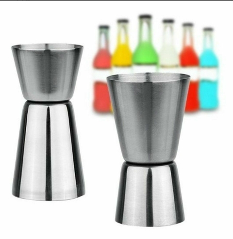 Medidor De 3/4 -3/2 Onzas Doble Acero Bebidas Tragos Alcohol