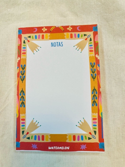 Block notas con imán cuadro