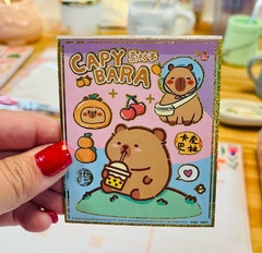 Cuaderno sticker capybara