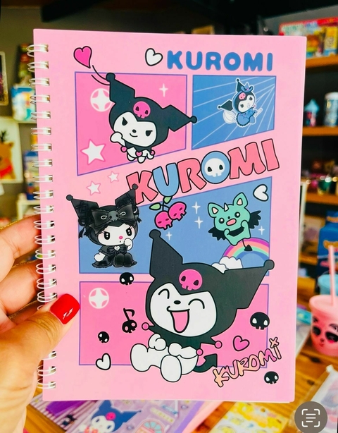 Cuaderno con espiral kuromi