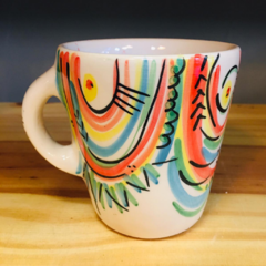 TAZA PINTADA A MANO - comprar online