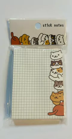 Stick notes gatitos