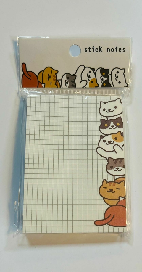 Stick notes gatitos