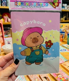 Diamond capybara flor