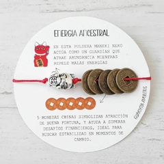 PULSERA ENERGIA ANCESTRAL ROJA