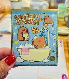 Cuaderno sticker capybara en internet