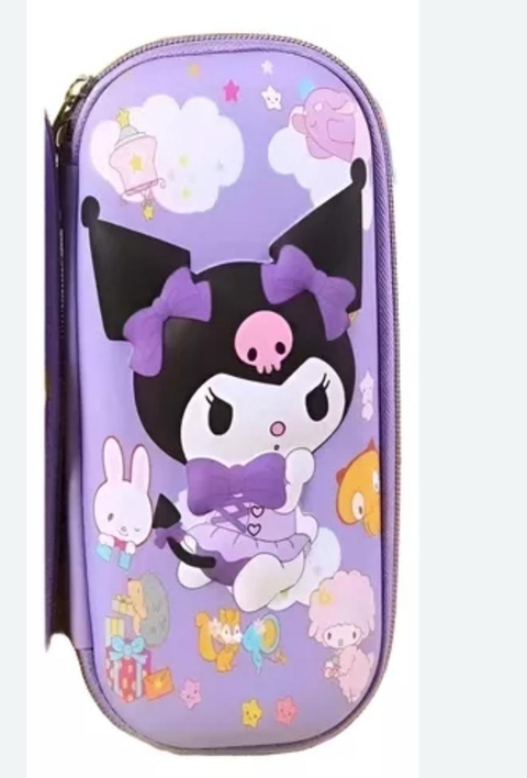 Cartuchera 3D - sanrio KUROMI