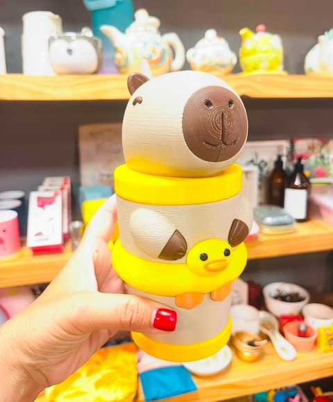 Vaso Capybara patito