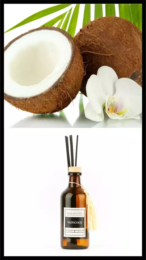 DIFUSOR 200 ml + 7 Varillas VAINICOCO