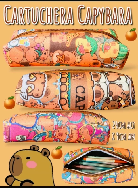 Cartuchera capybara