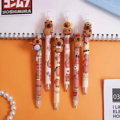 LAPICERAS DE GEL CAPYBARA