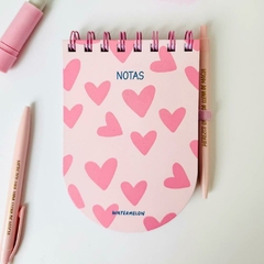Block de notas anillados con lapicera - tienda online