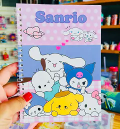 Cuaderno con espiral sanrio