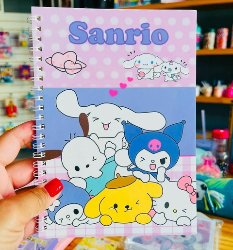 Cuaderno con espiral sanrio