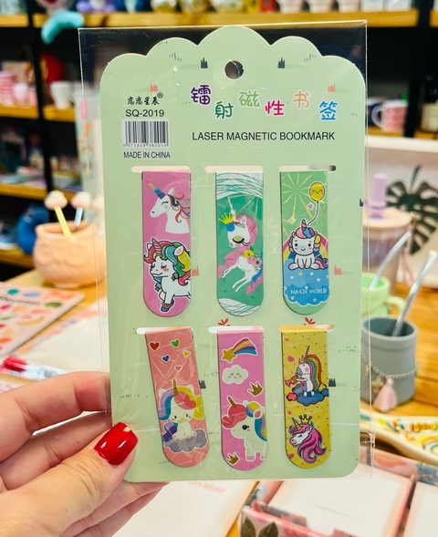 Señaladores magnético unicornio