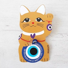 Pulsera Maneki dorada - comprar online