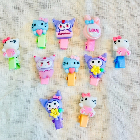 Broches mini para el hojas Sanrio