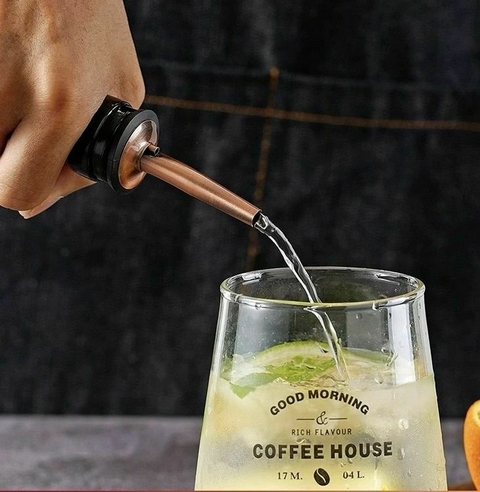 Tapón vino con pico rose