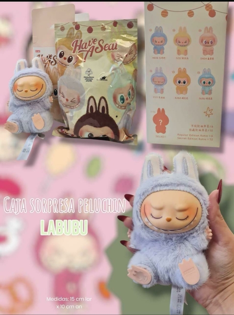 Caja sorpresa Peluchin Labubu