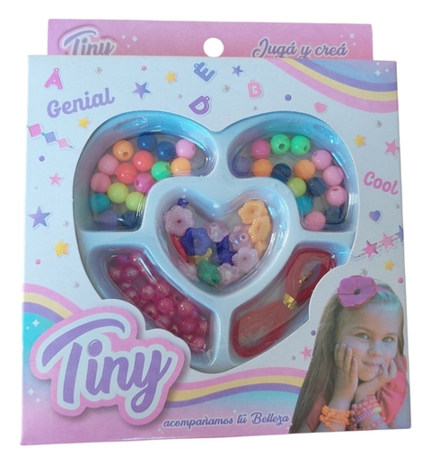 Tiny Set Para Armar Bijouterie Infantil - Pulseras Niñas