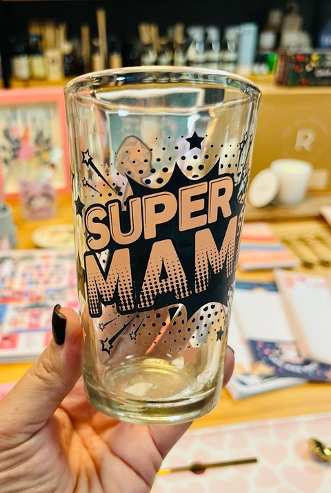 Vaso súper mamá