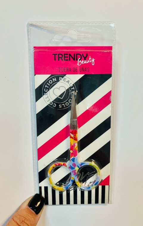 Tijera uñas trendy Flores