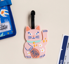 Identificador de valija gatito