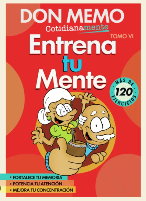 LIBRO DON MEMO - ENTRENA TU MENTE TOMO 6