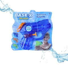 Pistola De Agua Transparente Blister 19X19X5