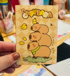 Libretas diseño Capybara - Olivia Almacén de Curiosidades