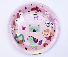 Plato Princesas x 10 un