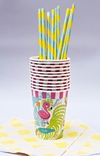 Vasos Flamenco x 10 un