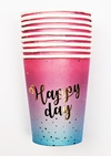 Vasos Happy Day x 10 un
