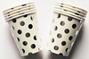 Vasos Lunares Plata x 10 un