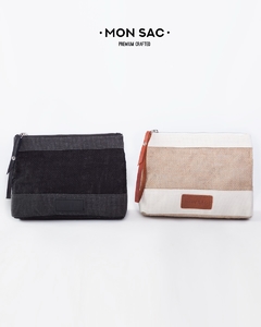 Necessaire "Niza" Natural - MONSAC