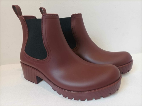 Botita lluvia Bordó