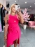 VESTIDO CANELADO ROSA - comprar online