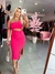 VESTIDO CANELADO ROSA