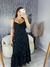 VESTIDO MIDI LARA PRETO COM BOLINHA - comprar online