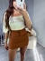 SHORTS SAIA TORRE EIFFEL MARROM - comprar online