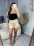 SHORTS CORTE ALFAIATARIA BEGE na internet