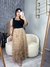 SAIA LONGA TULE BEGE - comprar online