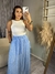 SAIA LASTEX LONGA AZUL - comprar online