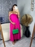 Imagem do CONJUNTO SAIA E CROPPED PINK