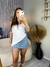 BLUSA TOMARA QUE CAIA assimétrica BRANCA - Ste Closet