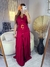 VESTIDO BOTOES VINHO - comprar online
