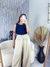 CALÇA PANTALONA LINHO ELASTICO BEGE - comprar online
