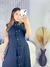 Vestido Longo Botões Preto - Ste Closet
