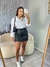 Imagem do SAIA/SHORT COURINO CURTA PRETA